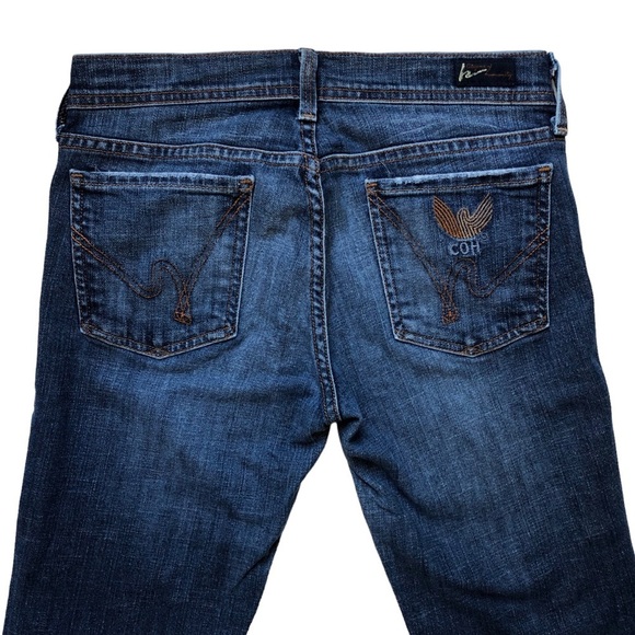 COH Simone #105 Stretch Low Waist Flare Size 26 HEMMED - Picture 9 of 13